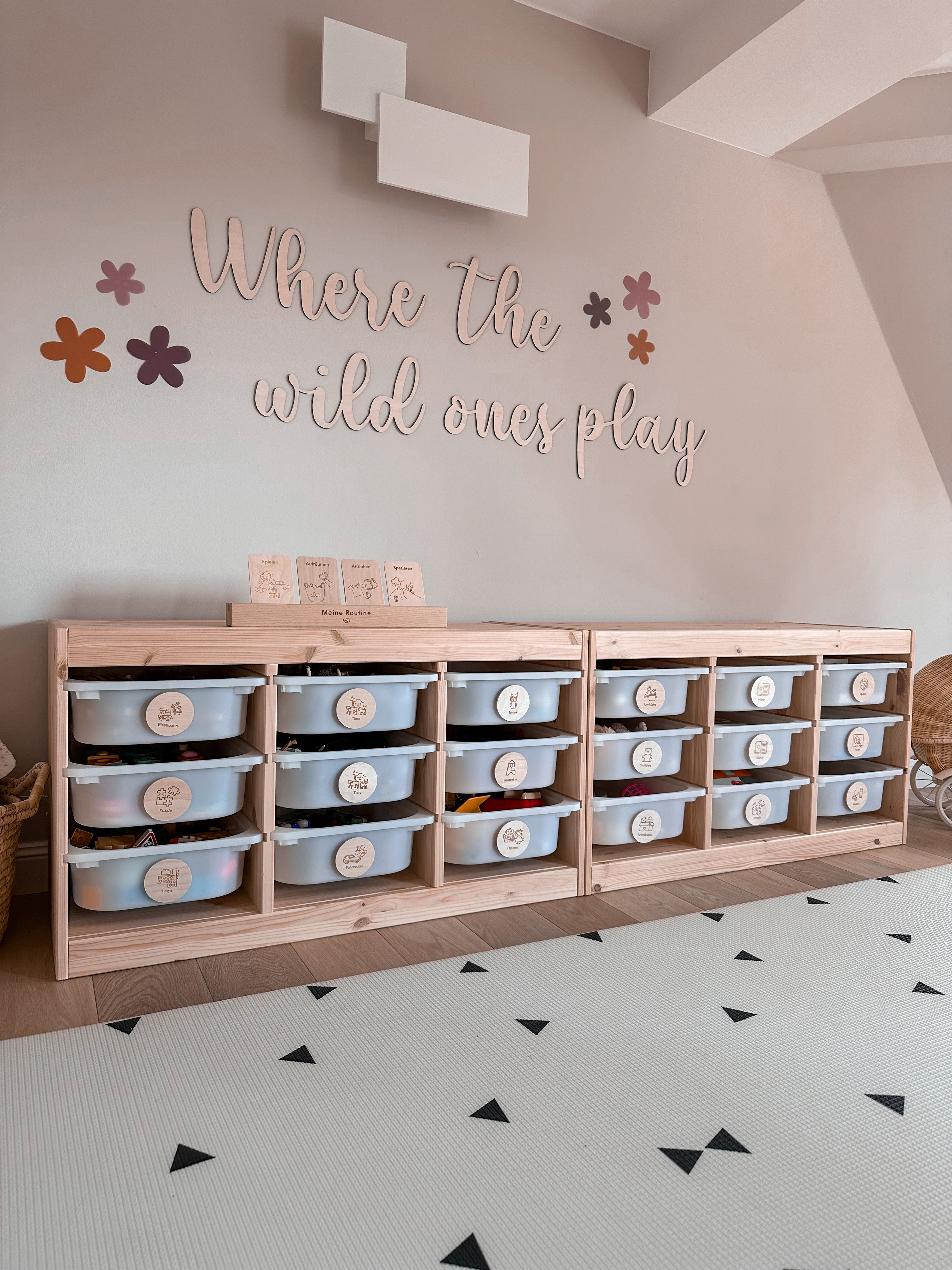 Montessori Organisation Kinderzimmer