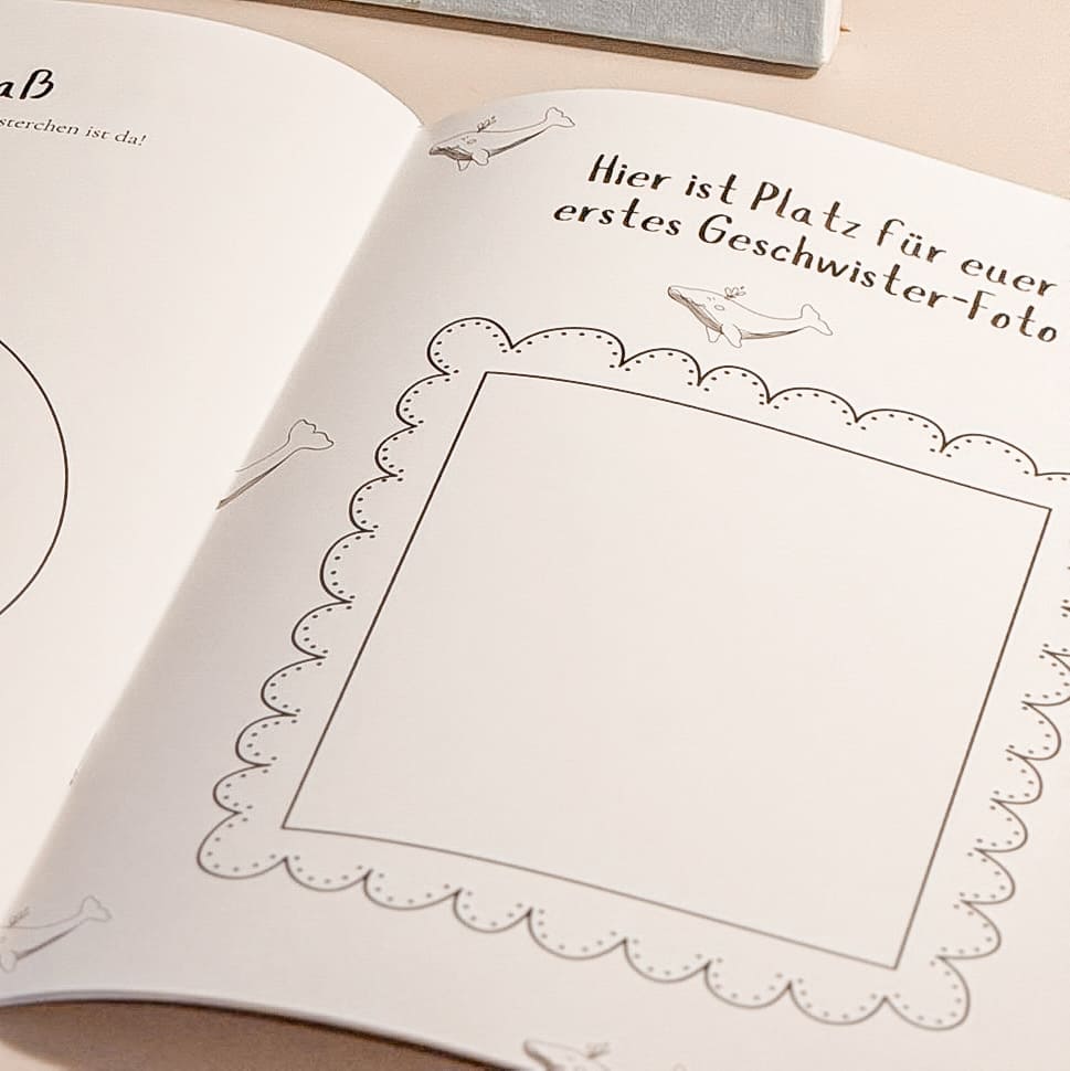 SUPER-Malbuch – Ein kreatives Begleitheft für werdende Geschwister