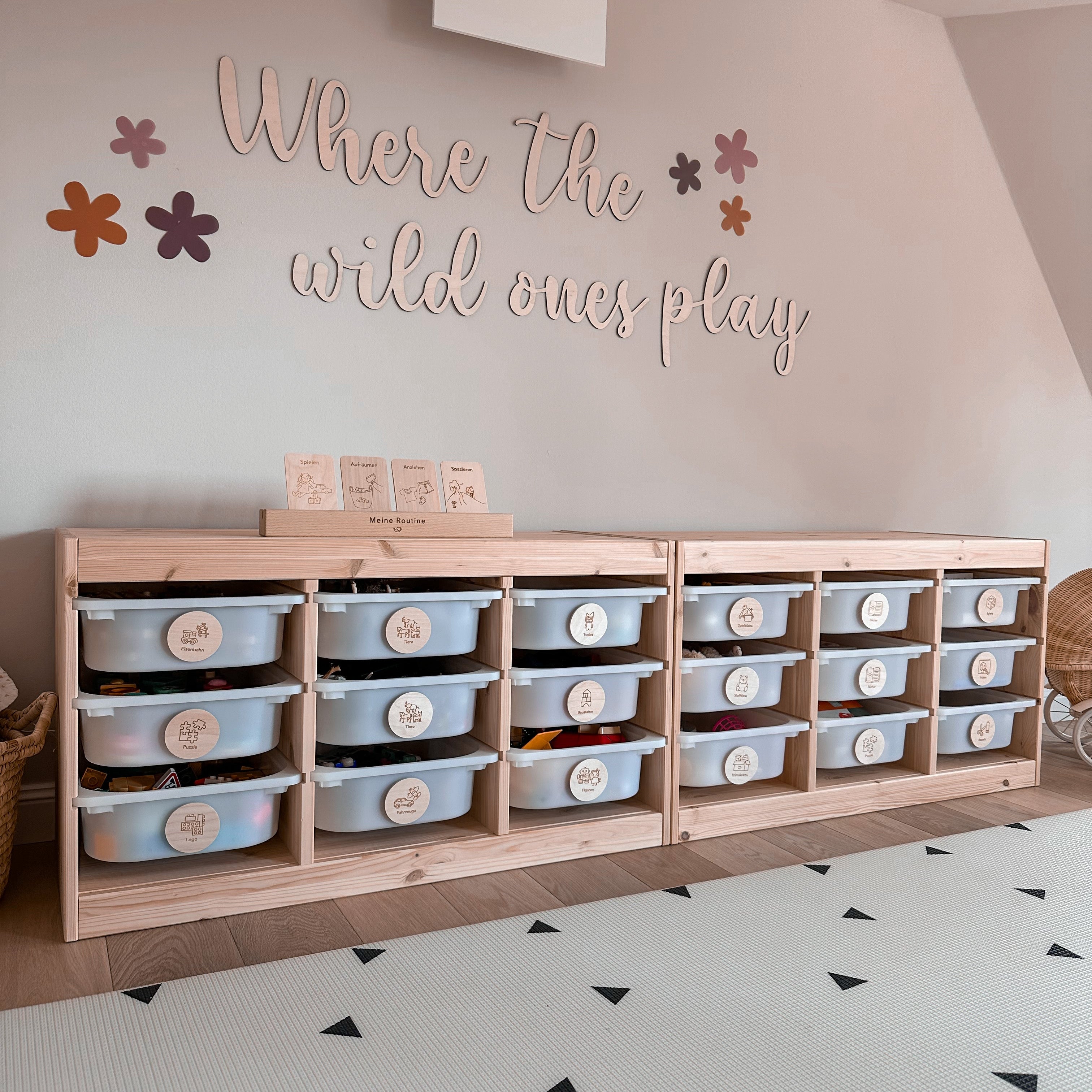 Montessori Organisation Kinderzimmer