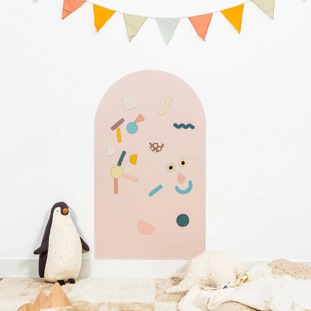 Magnettafel - Beige Rosé