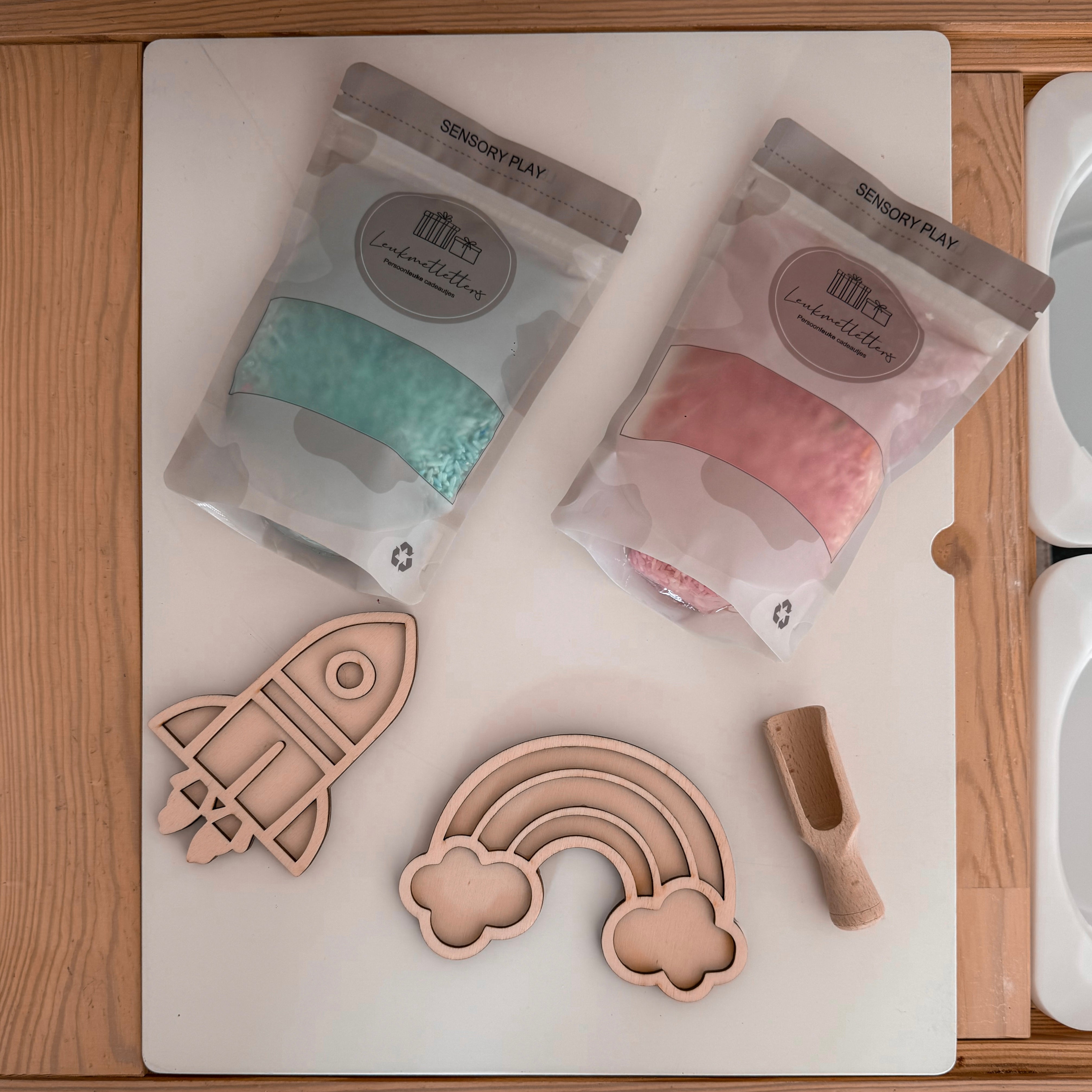 Sensorik Schüttspiel Set