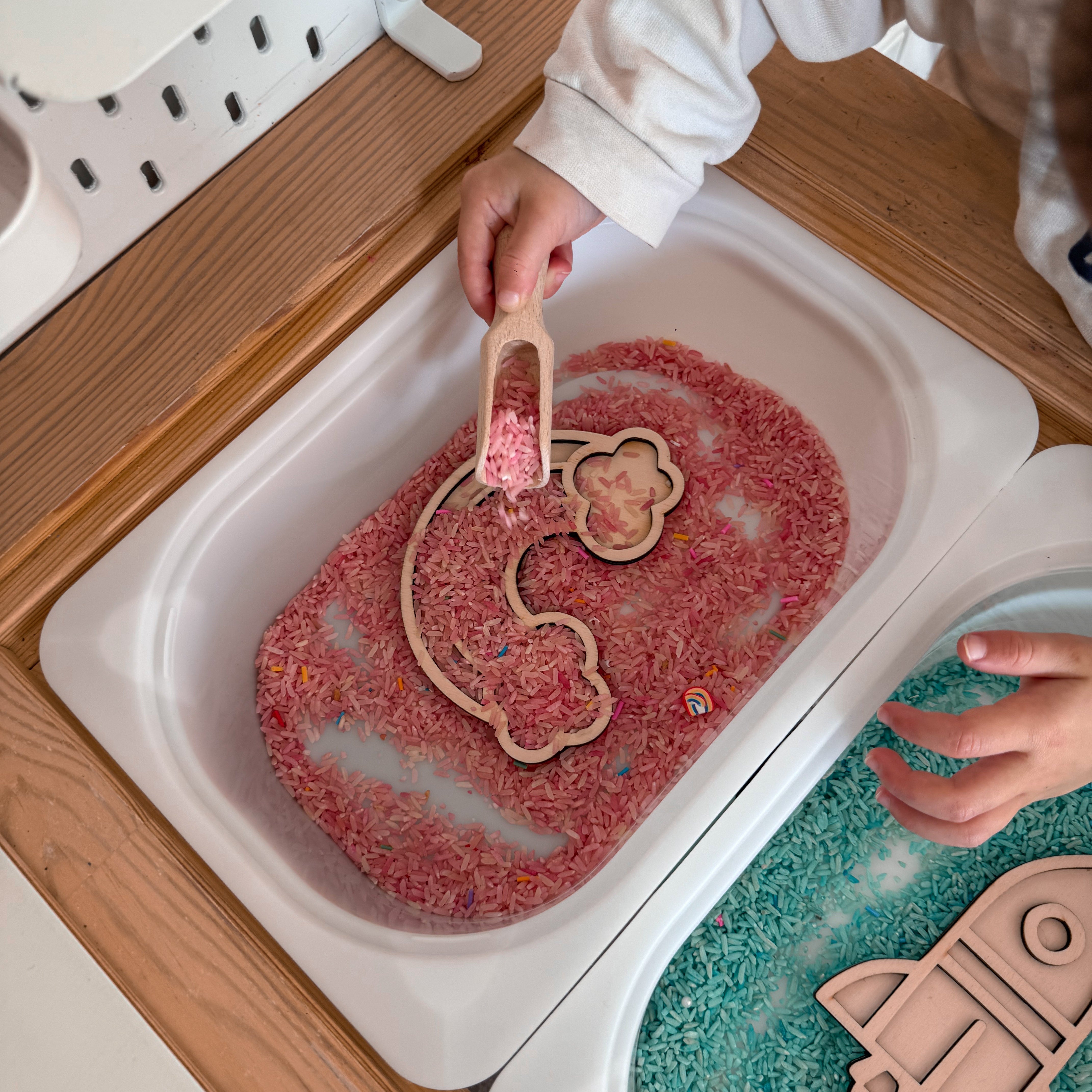 Sensorik Schüttspiel Set