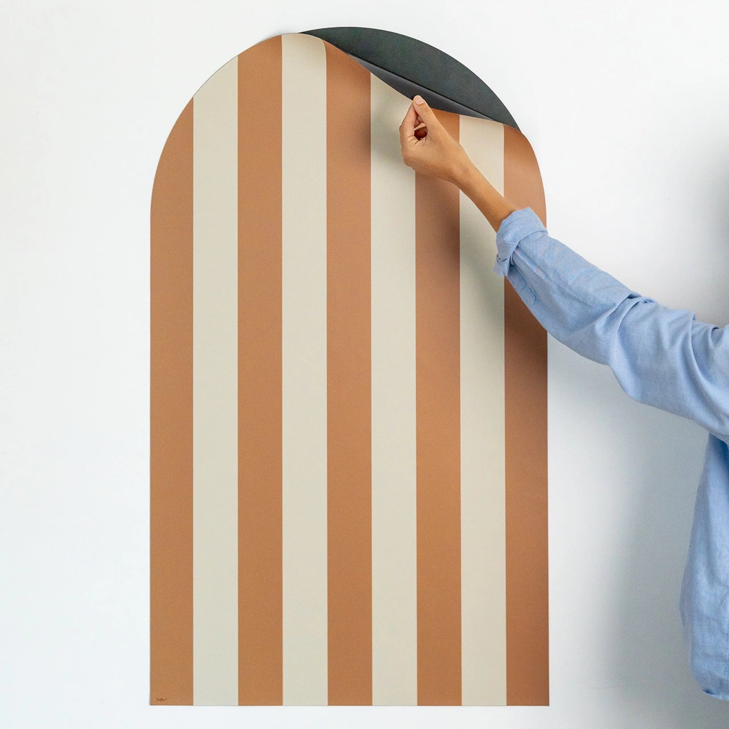 Magnettafel - Stripes Caramel