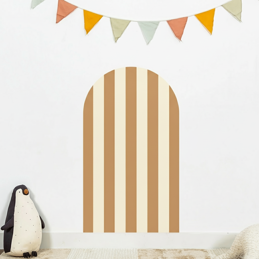 Magnettafel - Stripes Caramel